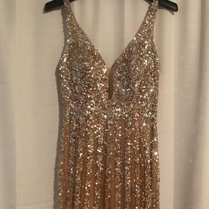 Gold gown